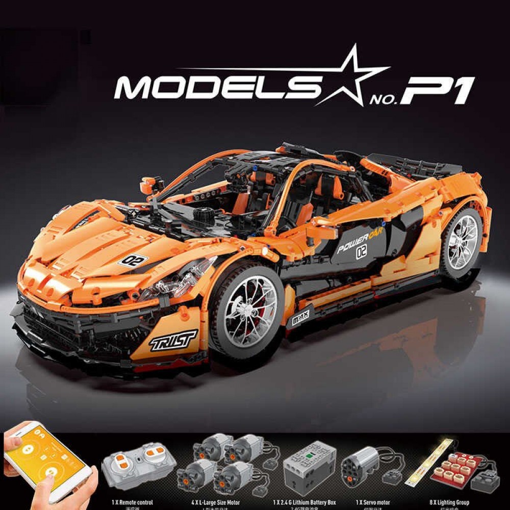 Спортивный автомобиль «McLaren P1», конструктор Mould King