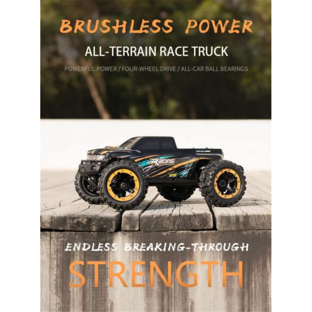 Brushless Monster Truck, внедорожник на радиоуправлении RC Car RTR